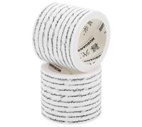 Beaupretty Ruban Adhésif Décoratif Gothique 35 Mm, 2 Pcs, Washi Tape en Papier pour Scrapbooking, Album Photo, Loisirs Créatifs et Emballage Vintage