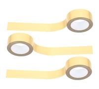 Beaupretty Ruban Adhésif Washi Décoratif Doré à Chaud, 3 Rouleaux de 15 Mm X 10 M, Ruban Adhésif de Papeterie pour Scrapbooking, Journal Intime et Loisirs Créatifs