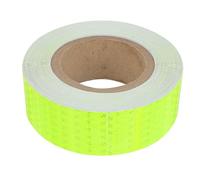 Beaupretty Ruban Réfléchissant Fluorescent de Sécurité Jaune Vif 5 Cm X 25 M, Bande Adhésive Auto-adhésive Étanche pour Signalisation Routière, Sécurité Industrielle et Avertissement