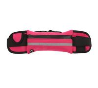 Beaupretty Sac à Taille Mobile Imperméable Ceinture Lombaire Carte De Débit Sac De Randonnée Femme Mini-Sacs pour Femmes Pochette Zippée Portefeuille Mince pour Hommes Pochette De Course Rosé