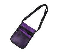 Beaupretty Sac Infirmière Ceinture Portable Multi-compartiments Capacité Étendue Pour Accessoires De Soins Léger Et Pratique Pour Infirmières Couleur Violette