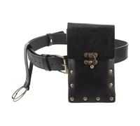 Beaupretty Sacoche de Jambe Médiévale pour Homme Sac de Ceinture Pirate Bourse de Ceinture Renaissance Pochette Latérale Sac Banane Steampunk