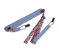 Beaupretty Sangle Ukulélé en Cuir Pu Bleu Réglable Double Crochets J sans Perçage, Ceinture Épaule Pratique et Élégante pour Musiciens et Guitaristes Couleur Aléatoire