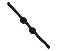 Beaupretty Sangles De Protection D'oreilles Rondes Pour Couvre-chef Casquette Dreadlock De Tête Turban Pour Homme Bandana Rouge Bande De Bordure Pour Cheveux Black Élastique