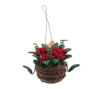 Beaupretty Scale Easy Setup Tiny Hanging Plant Ornament for Fairy Garden and Miniature Scene