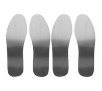 Beaupretty Semelles Intérieures Anti-perforation Acier Inoxydable 43 Unisexe Antidérapantes Pour Chaussures De Sécurité Travail 2 Paires Protection Pied Solide