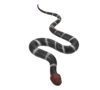 Beaupretty Serpent Factice Réaliste Gel TPR Souple Modèle Serpent Simulé Grand Format pour Décoration Halloween Accessoires de Jardin Anti-Oiseaux pour Blagues et Ambiance Effrayante