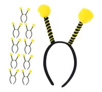 Beaupretty Serrage-tête Abeille Et Fourmi Original Pompons Lot De 10 Accessoires Confortables Et Légers Pour Cosplay Et Fêtes Garçon Et Filles Et Femmes
