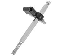 Beaupretty Set de Fixations Métalliques pour Double Pédale de Grosse Caisse Tiges de Robustes et Clips de Maintien Noirs Accessoires Durables Compatibles pour Batterie Jazz et Percussion