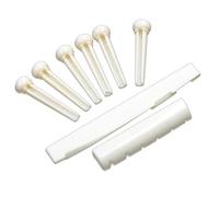 Beaupretty Set de Sillet et Chevalet pour Guitare Acoustique de Remplacement Légères et Portables Accessoire Pratique pour Guitaristes et Collectionneurs