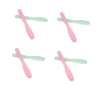 Beaupretty Set de Spatules Cosmétiques Plastique pour Maquillage Cuillères Mélanger DIY Outil pour Masque Facial Lotions et Crèmes Couleurs Assorties Couleur Aléatoire Couleur Aléatoire