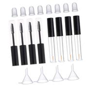 Beaupretty Set De Tubes Vides Pour Mascara Et érum De Cils Contenants Cosmétiques DIY De 10ml Avec Entonnoir Idéal Pour Maquillage Des Yeux Et Cosmétique Artisanale