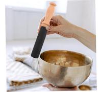 Beaupretty Singing Bowl Mallet Wooden PU Wrapped Tibetan Nepalese Sound Hammer For Yoga Meditation And Mindfulness Practices