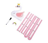 Beaupretty Sticker Mural De Mesure De Hauteur Pour Garçon Fille Motif Animal Cartoon Amusant Adapté Aux Surfaces Lisses Écologique Et Réutilisable