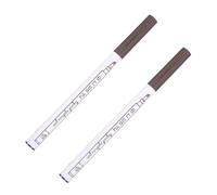 Beaupretty Stylo à Sourcils à Quatre Pointes 2pcs Crayon Waterproof Longue Tenue en Plastique pour Maquillage des Yeux Portable et Précis