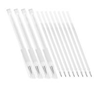 Beaupretty Stylo de Beauté Blanc Étanche pour Tatouage Sourcils et Lèvres 12 Pièces 4 Stylos 8 Recharges de Positionnement Précis pour Institut de Beauté et Maquillage Professionnel