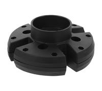 Beaupretty Support Central Réglable en Plastique pour Parasol de Terrasse Extérieur - Base Tubulaire Compatible Parasols Double Tête et Romains - Accessoire Stabilisateur Résistant