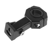 Beaupretty Support de Phare de Moto Réglable en Métal, Montage | Pince Tubulaire Noire, Angle Multi-positions, pour Spot et Antibrouillard, Usage Route Difficile et Aventures