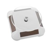 Beaupretty Support de Solaire Rotatif pour Bijoux Plateau Tournant Motorisé pour Magasins Expositions et Usage Domestique