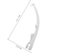 Beaupretty Support Mobile en Plastique pour Berceau Bébé, Bras Porte-jouets Robuste Pliable, Accessoire Lit Garçon et Filles pour Suspendre Mobile Musical, Chambre Garçon Fille, Fournitures