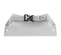 Beaupretty Support Mural pour Bouteille de Gaz en Abs Gris Fixation à Vis Dispositif Anti-basculement pour Bonbonne de Gaz Support Polyvalent Sécurisé pour Laboratoire et Matériel de Camping