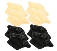 Beaupretty Talonnette Adhésive Anti-dérapante 8 Pièces Semelles Pour Chaussures Larges Coussinets De Talon Résistants à L'usure Pour Talons Hauts Et Chaussures Confortables