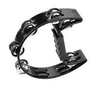 Beaupretty Tambourine Cymbalettes Plastique et Ergonomique Instrument de Percussion Manuel pour Garçons et Filles pour Fêtes Concerts et Écoles