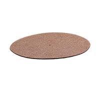 Beaupretty Tapis de Liège pour Platine Vinyle Antidérapant Isolation Améliorée Protection Disque Phonographe et Compatible Platines Standard
