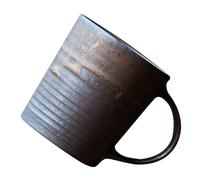 Beaupretty Tasse à Café en Céramique Rétro 250 Ml, Mug Isotherme Portable de Bureau, Design Vintage Poignée Ergonomique, Tasse à Boisson pour Maison et Travail