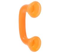 Beaupretty Téléphone Éducatif pour Garçon et Filles, Écouteur de Lecture à Retour Auditif, Plastique Orange, Jeu D’Imitation pour Orthophonie et Développement du Langage, Maison et Classe