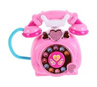 Beaupretty Téléphone Éducatif Vintage Musical avec Histoires et pour Garçon Fille Sécurisé et Polyvalent pour Maison Maternelle et Plein Air pour Jeu de Rôle et Apprentissage Précoce
