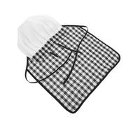 Beaupretty Tenue Chef Garçon Fille Mois avec Tablier et Chapeau Costume Photo pour et Vêtements de Cuisine et Lavables pour Activités Culinaires Garçon Fille