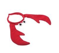 Beaupretty Tête Crabe Confortable avec Yeux et Pinces Souples pour Cosplay Halloween et Fêtes Bandeau et Extensible pour Adultes et Garçon Fille