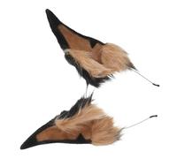 Beaupretty -tête Oreilles De Chien Pour Adultes Oreilles De Cosplay Peluche Bandeau Déguisement Halloween