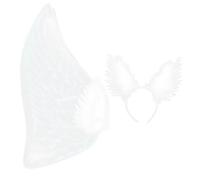 Beaupretty -tête Pour Fête Costume Ange Cosplay Accessoire Décoratif Mignon Kit De Bandeau Sans Danger Pour Photos Et Spectacles