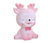 Beaupretty Tirelire Cerf Décorative pour Filles Grand Pot à Économies Résistant Aux Chocs Tirelire Forme de Cerf pour Bureau et Chambre