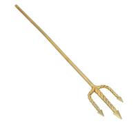 Beaupretty Trident Plastique pour Cosplay Halloween Accessoire de Fourche de Diable Costume de Diable pour Adultes et Fourche