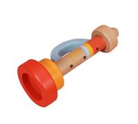 Beaupretty Trompette Bois Éducative Musical pour Garçon Fille Instrument Intéressant pour Développement Musical Facile à Transporter Utiliser pour Fêtes et Activités Ludiques