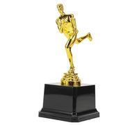 Beaupretty Trophée De Course À Pied 7 Pouces Trophée Sportif Argent en Plastique pour Récompense De Concours Et Remise De Prix en École