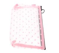 Beaupretty Trousse De Toilette en Filet Transparente 1 Grosse Taille avec Motif Cœur Rose pour Voyage Organisateur Polyvalent Paquet De Rangement Léger