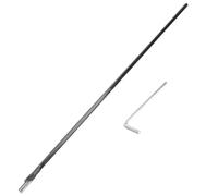 Beaupretty Truss Rod Guitare Bidirectionnel Durable avec Clé Guitare Remplacement et Portable pour Réparation Basse
