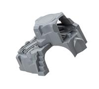 Beaupretty Tunnel de Train Plastique Modèle de Grotte Double pour Scène Ferroviaire Garçon Fille Extérieur et Facile à Installer Accessoire Décoratif pour Jeu Garçon Fille