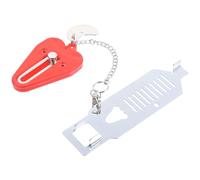 Beaupretty Verrou de Porte pour Sécurité Renforcée en Fer et Pp Portable Facile à Installer Plusieurs styles pendant Vos Voyages en Résidence Seule Plusieurs styles