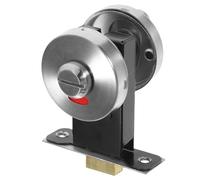 Beaupretty Verrou de Toilette en Acier Inoxydable Brossé, Indicateur D’occupation pour Porte de Cloison de Salle de Bain, Loquet de Sécurité sans Clé, Serrure pour Wc Publics et Cabines,