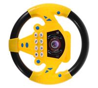 Beaupretty Volant de Simulation pour Garçon Fille avec Sons Éducatif Interactif pour Siège Auto Arrière Volant de Voiture pour et Jeu Sensoriel et Social pour Bébés