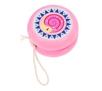Beaupretty Yo-Yo en Bois pour Garçon et Filles Jouet Drôle Taille Petite Matériau Robuste Jouets pour Tout-Petits Activités Extérieures Yoyo pour Garçon et Filles Débutants 1 Pièce