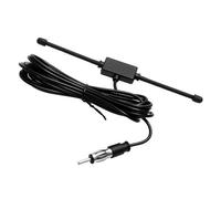 Beausoleil 1X Noir Universel Voiture Bateau StéRéO AM FM Dipôle Antenne AdhéSif en Verre Antenne Radio Antenne