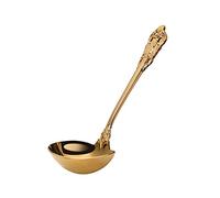 Beausoleil 304 Acier Inoxydable Louche à Soupe Outil de Cuisson Accessoires de Cuisine CuillèRe en ou Vaisselle Plaqué ou CuillèRe de Service à Soupe