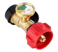 Beausoleil Jauge de RéServoir de Propane Indicateur de Niveau DéTecteur de Fuite Compteur de Pression de Gaz, Universel pour Gril à Gaz, Lanterne, Chauffage