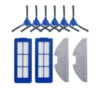 Beausoleil pour RoboVac G10 G30 Hybride Filtre de Remplacement Vadrouille Chiffon Brosse LatéRale Robot Aspirateur PièCes de Rechange Accessoires